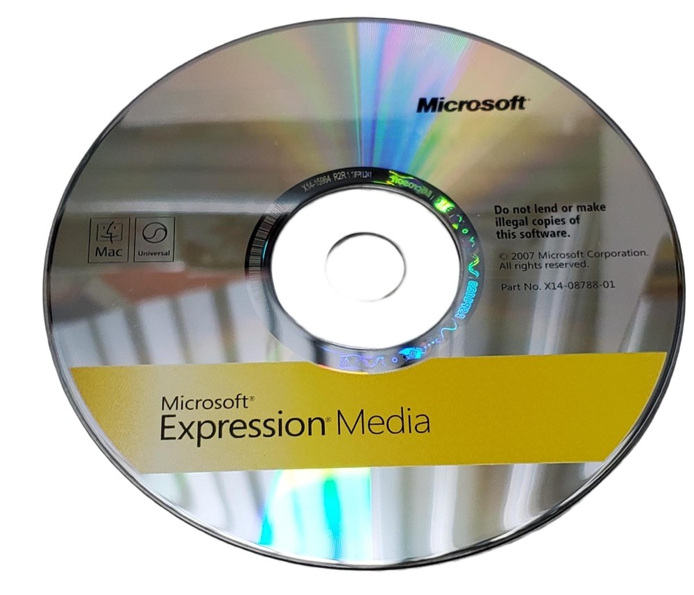 Microsoft Office Mac 2008 with Microsoft Expression Media