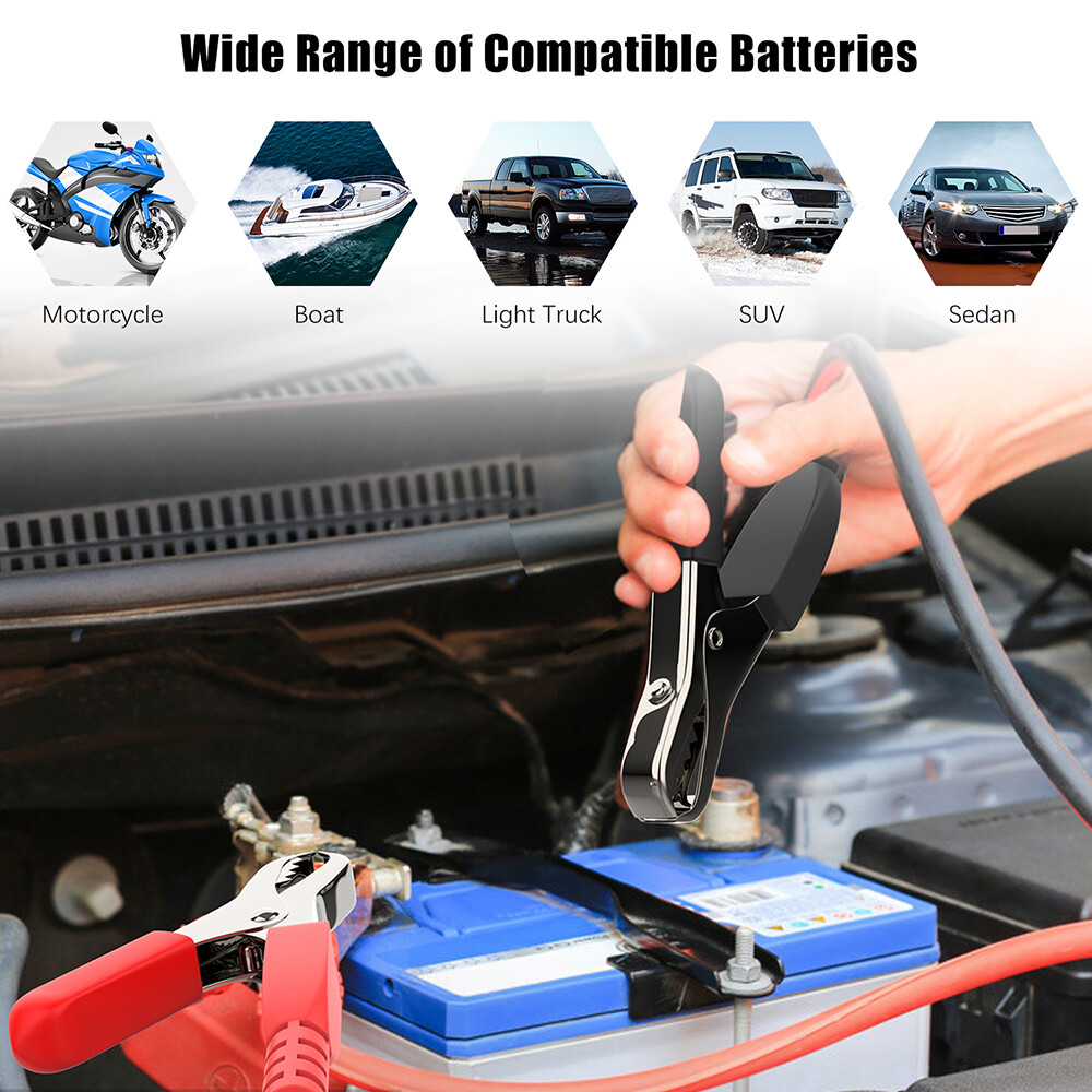 Auto 6V 12V Car Battery Tester Analyzer 100-2000 CCA Cranking Charging System US