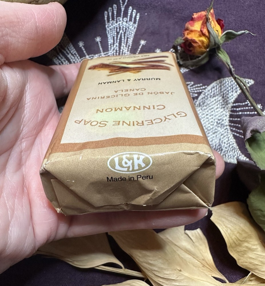 Florida Water Cinnamon Soap, Pagan, Witchcraft, Occult, Altar Tools