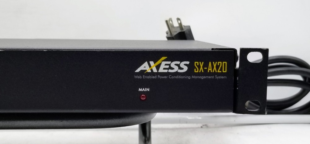 SurgeX Web Enabled Power Conditioning Management System SX-AX20