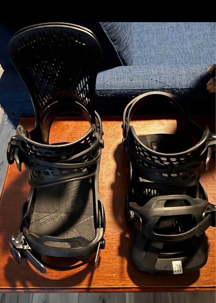 Burton Genesis Re:Flex Snowboard Bindings Black
