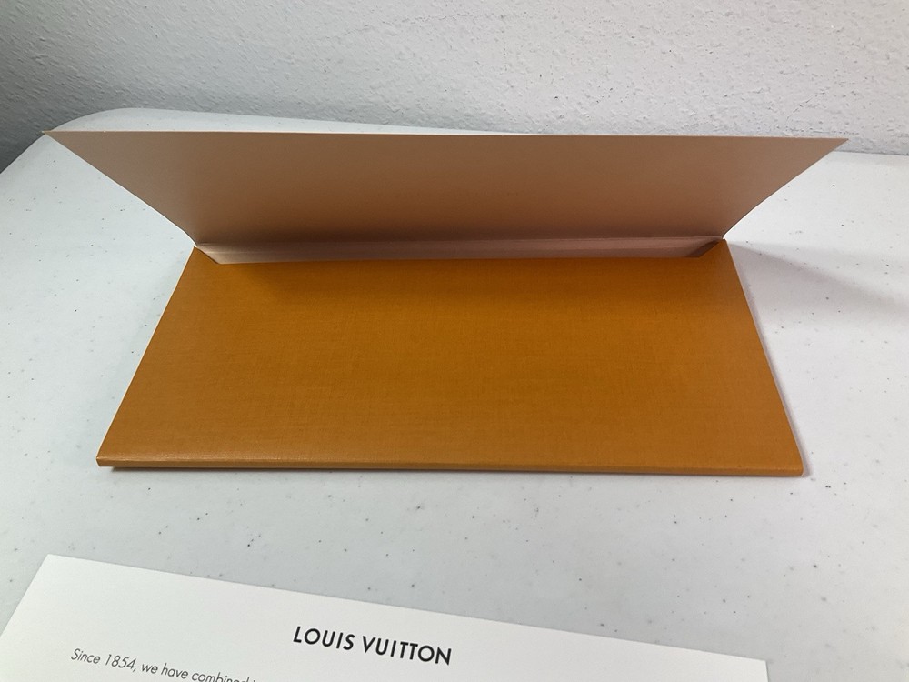 LOUIS VUITTON Envelope & Paperwork. See Photos For Exact Items. NEW.