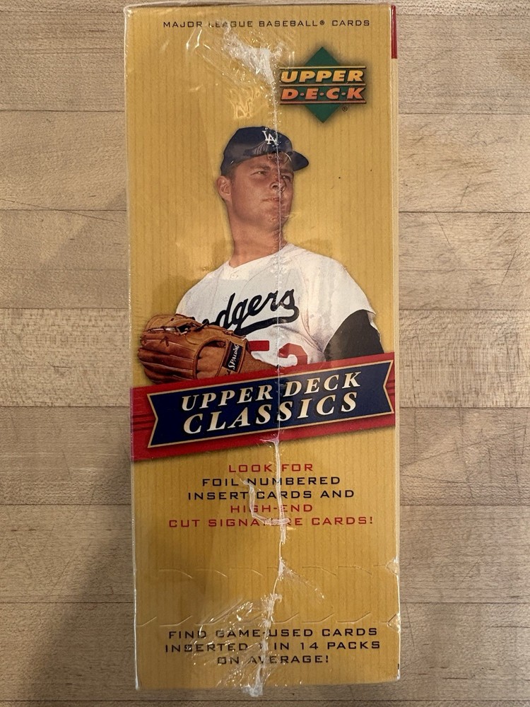 2005 UPPER DECK CLASSICS MLB BASEBALL Factory Sealed Retail Box