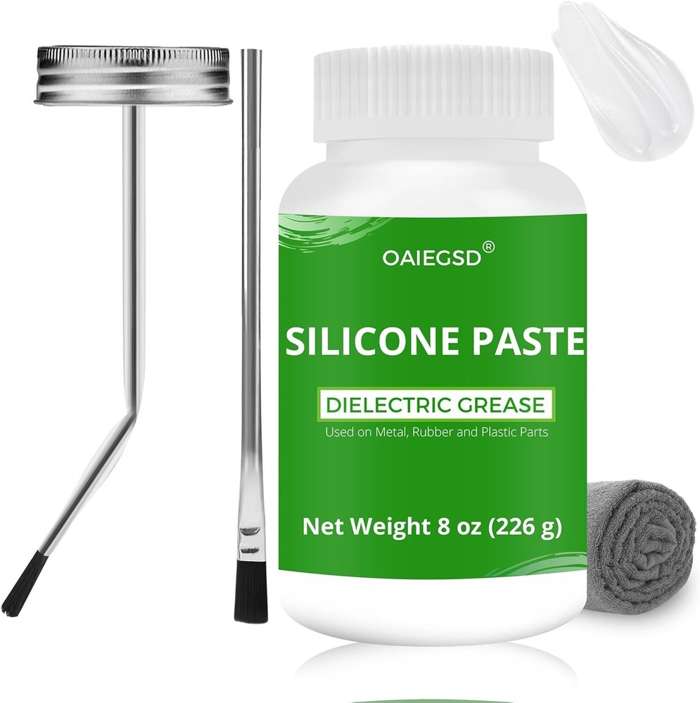 8oz Waterproof Silicone Paste & Dielectric Grease for Electrical Connectors