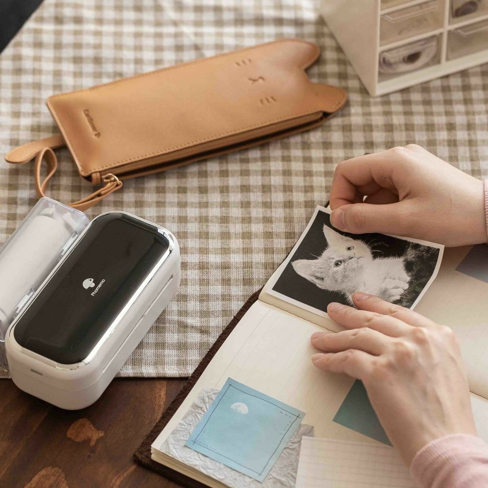 Phomemo 80mm White Square Adhesive Thermal Paper Sticker for Phomemo M03 Printer