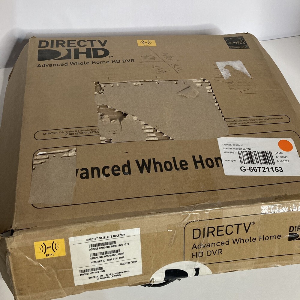 DIRECTV HR44-500 Receiver Box