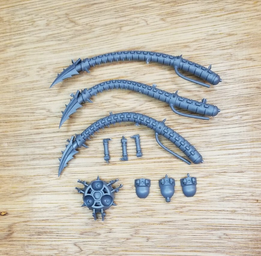 Warhammer 40k Chaos Knight Ruinator Desecrator abominant Electroscourge Bits