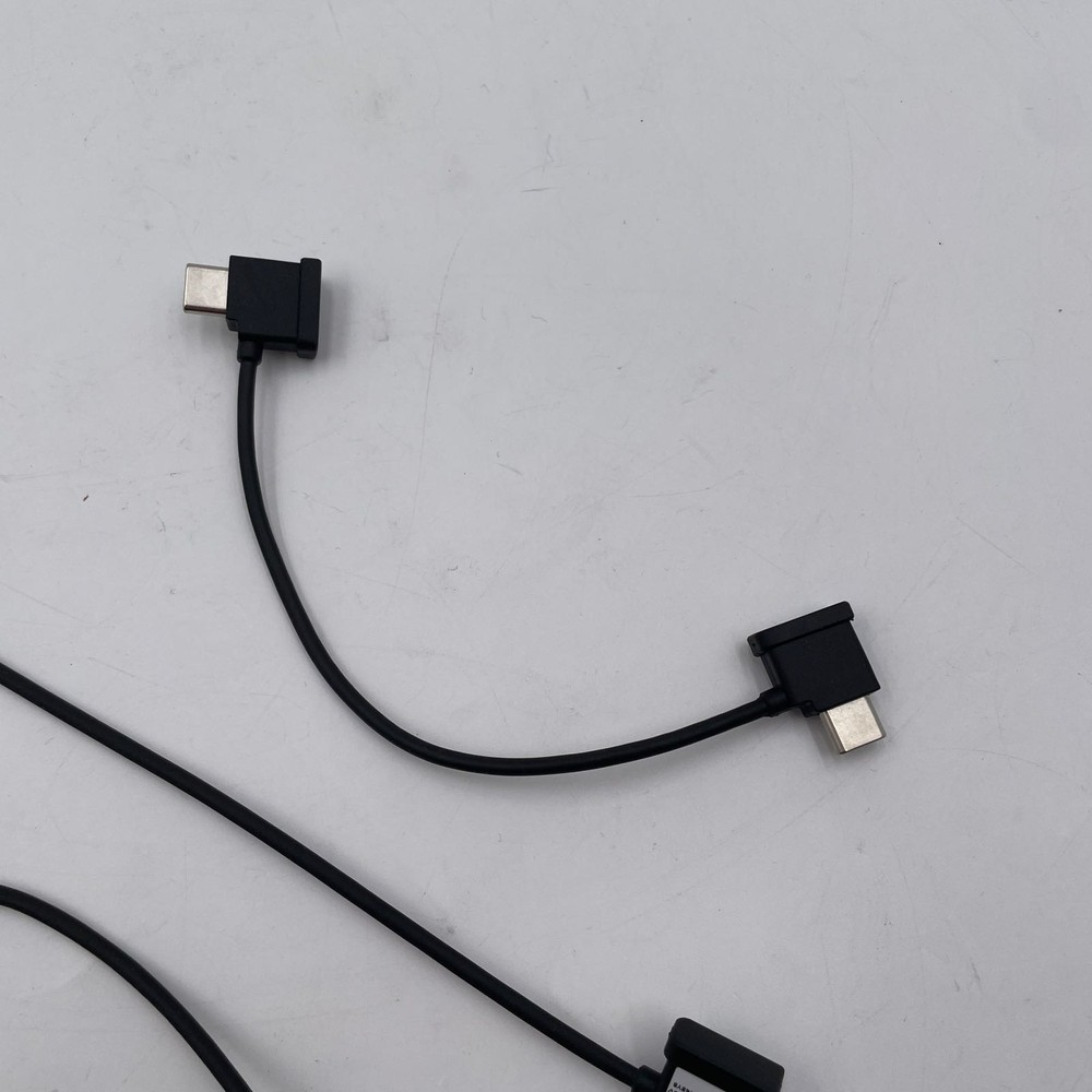 Genuine DJI RC Remote Cables Kit (Lighting, Micro USB, USB Type-C)