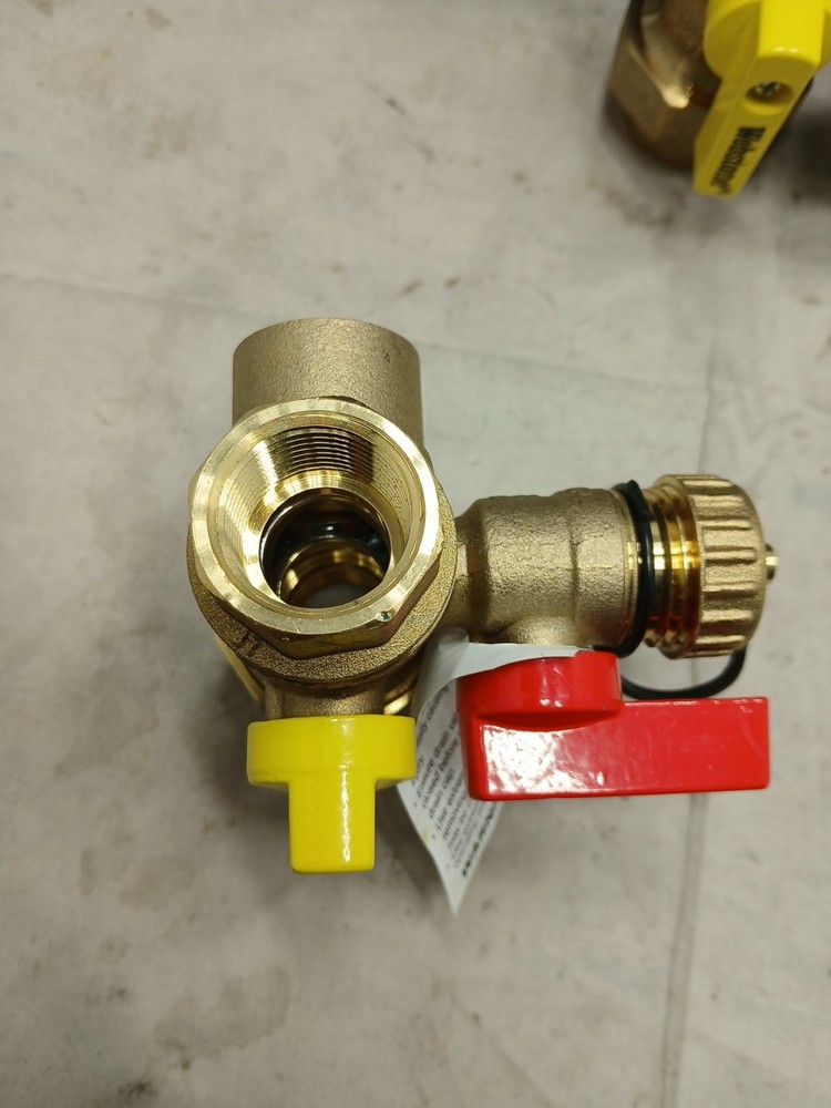 Webstone 3/4 in. EXP Ultra-Compact Tankless Water Heater Service Valve 42443 OB