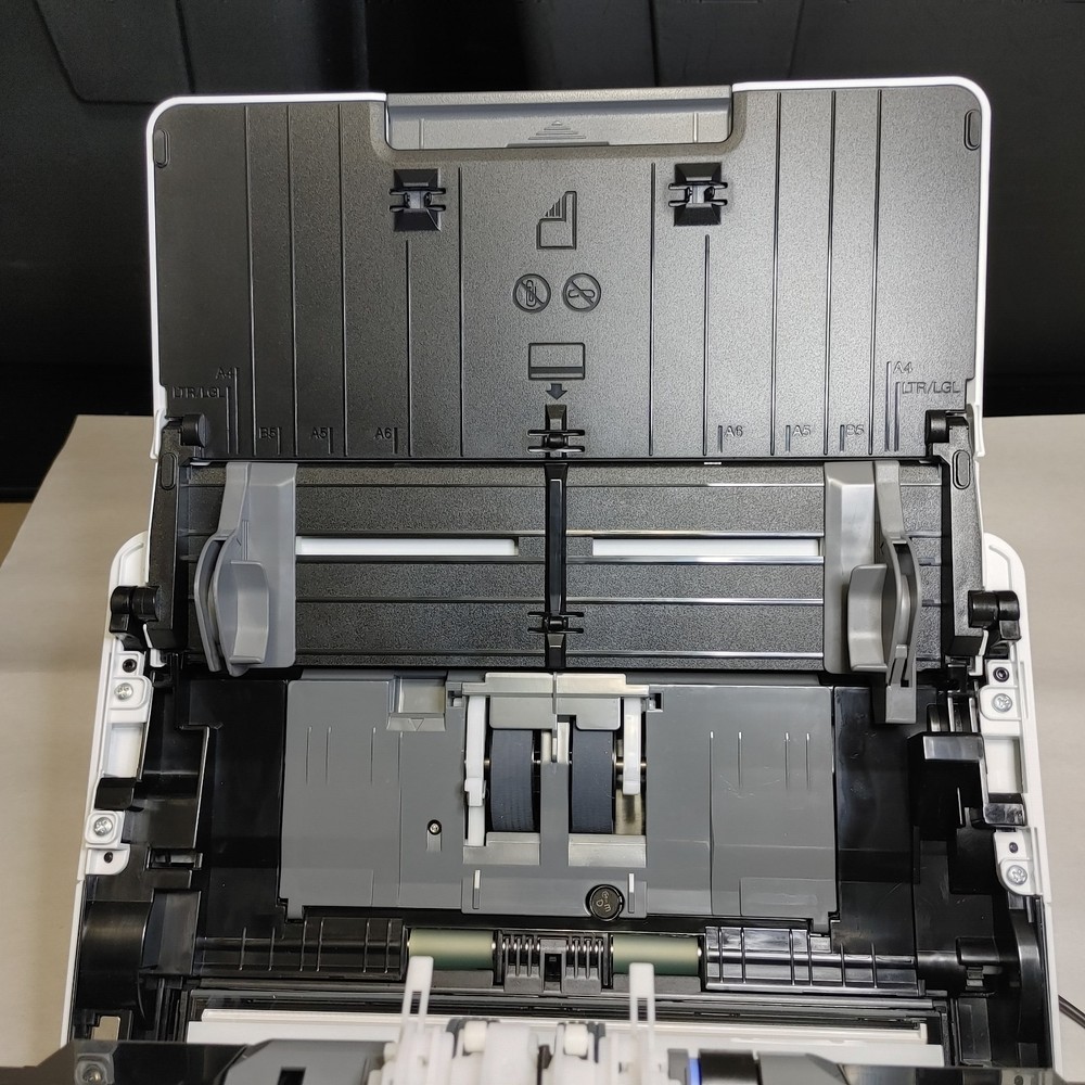 Epson DS-575W Duplex Document Scanner with Power Adapter (Missing Part)