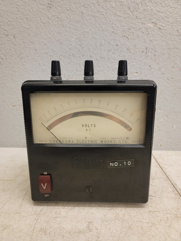 Yokogawa DC Voltmeter JisC1102