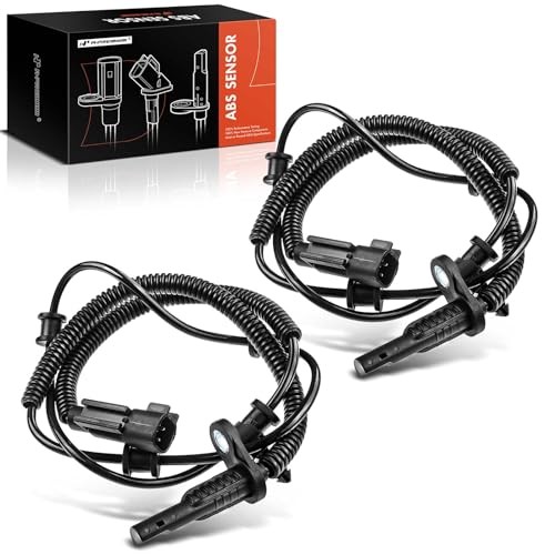 2PC Set Rear ABS Wheel Speed Sensor Compatible with Dodge Ram 1500 2013-2018,