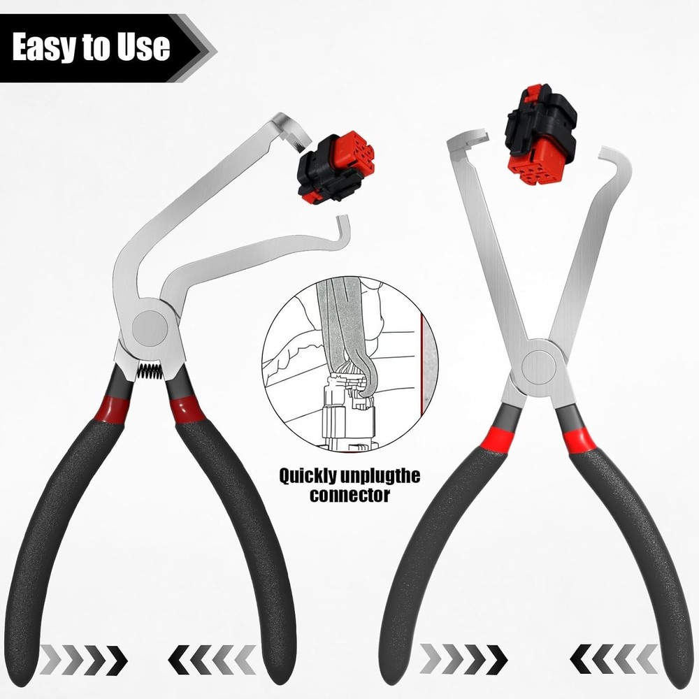 2PC Electrical Disconnect Pliers FUEL Line Tool