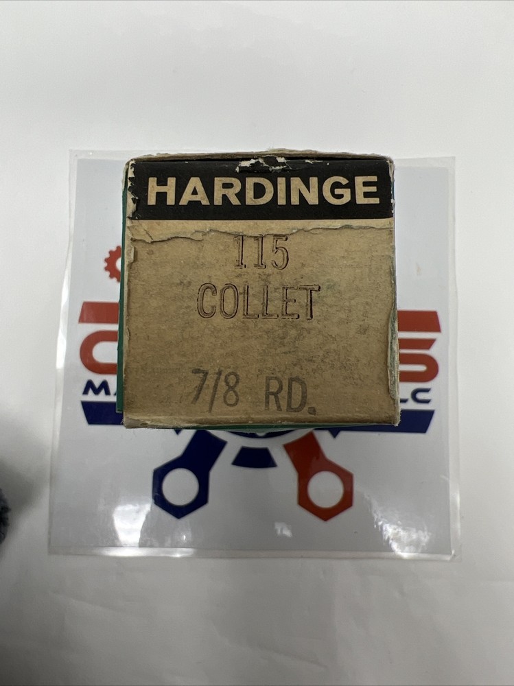 New Hardinge 115 Smooth Collet 7/8”