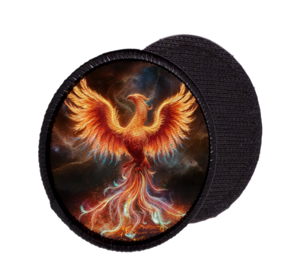 Fire Phoenix Mythical Creatures Patch Morale Tactical Hook [sub]
