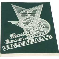 1987 Firebird Owners Manual