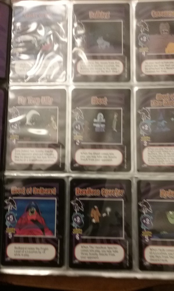 Scooby Doo Expandable Card Game Alien Expansion 100 Card Set *Read Description*