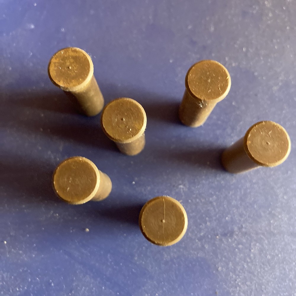 6 brass 357 dummy bullets