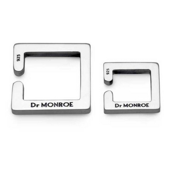Dr MONROE Square Ear Cuff (Single, One Ear)