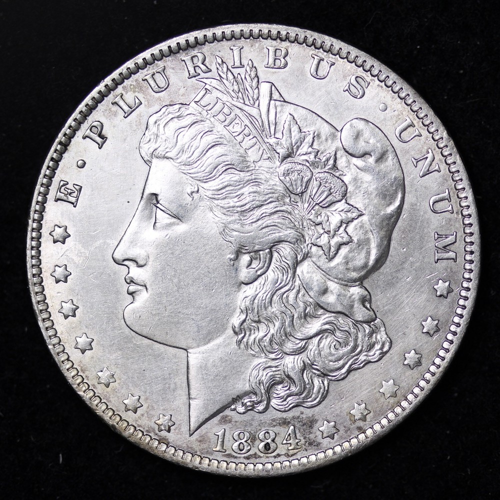 1884-O Silver Morgan Dollar B023