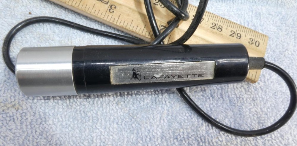 Vintage Lafayette Microphone 200 Ohms !