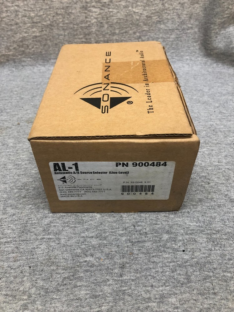 Sonance AL-1 Automatic A/B Source Selector 90-0484
