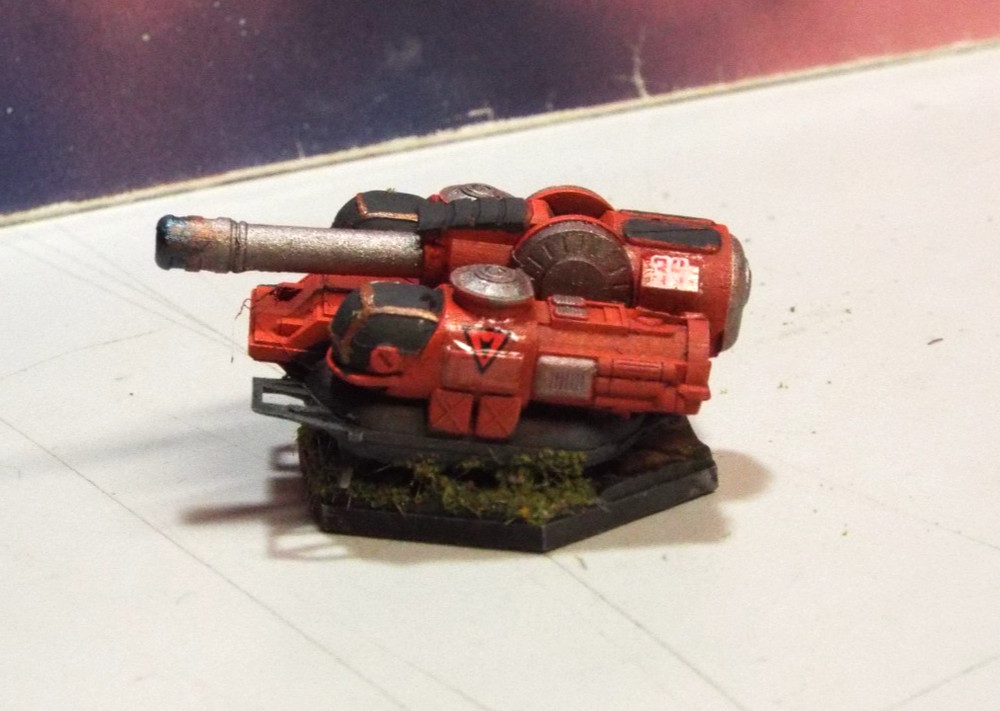 BATTLETECH SRM 71 HOVER TANK [KELL HOUNDS] (3D-PRINTED, PAINTED)