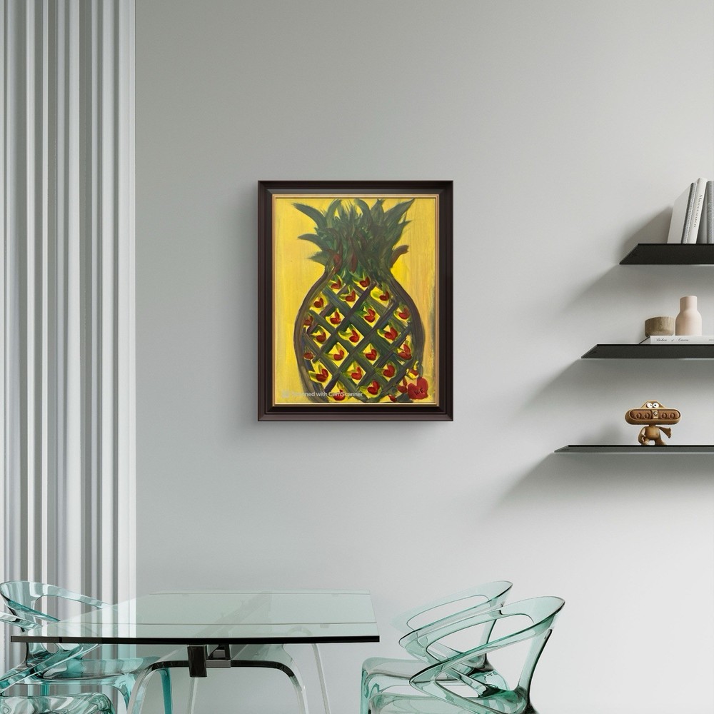 BLESSED#924 11x14 Fruit Original Abstract Neo Expressionism Modern