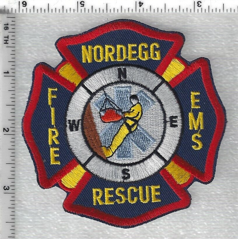 Nordegg Fire Rescue EMS (Alberta, Canada) Shoulder patch