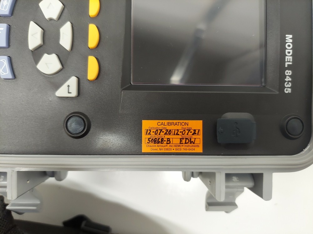 AEMC 8435 Power Quality Analyzer BR