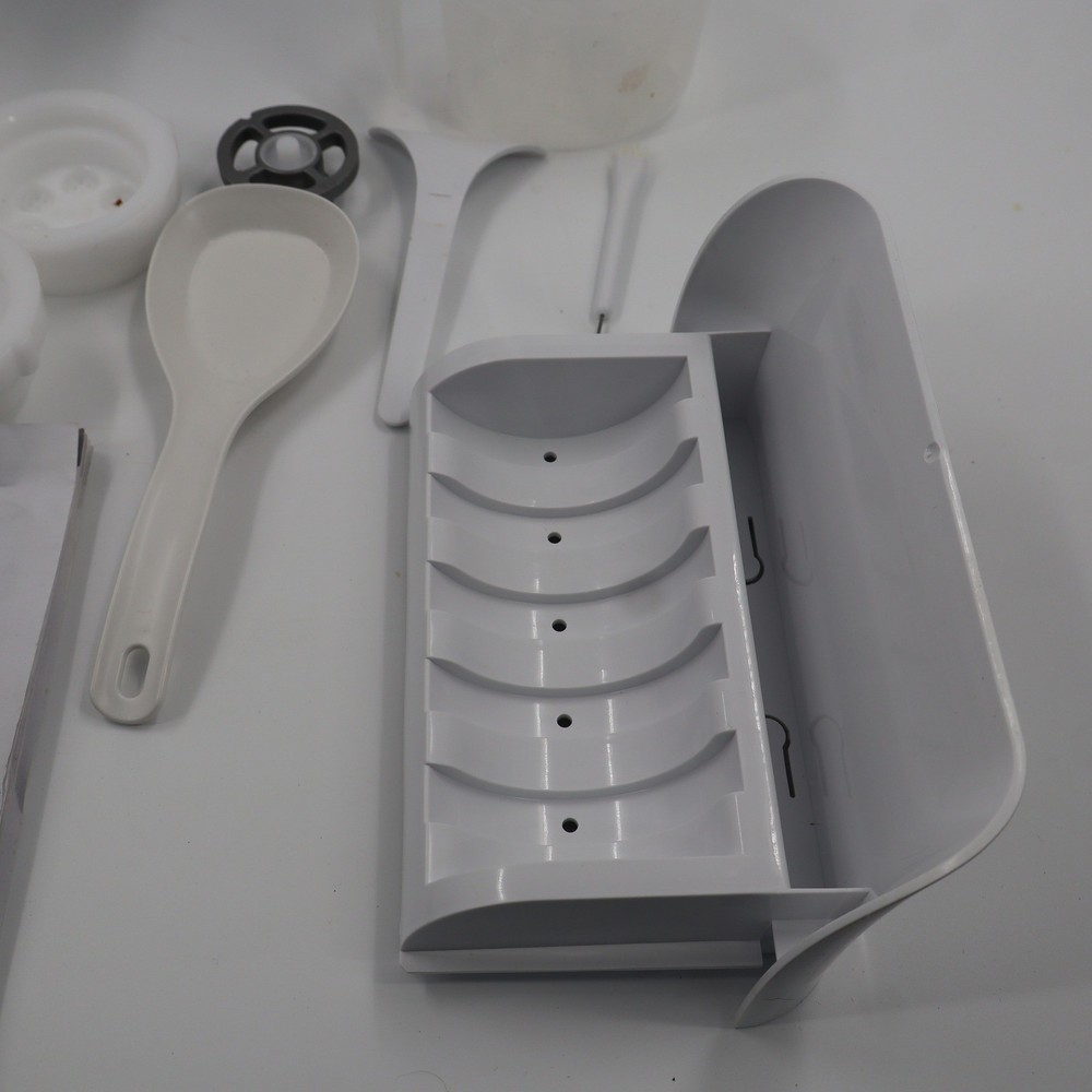 Philips Pasta Maker HR2375/06 White Silver Automatic Noodle Machine 4 Discs
