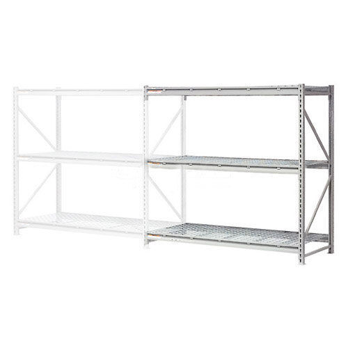 Extra High Capacity Bulk Rack With Wire Decking Add-On Unit 60"W x 36"D x 96"H