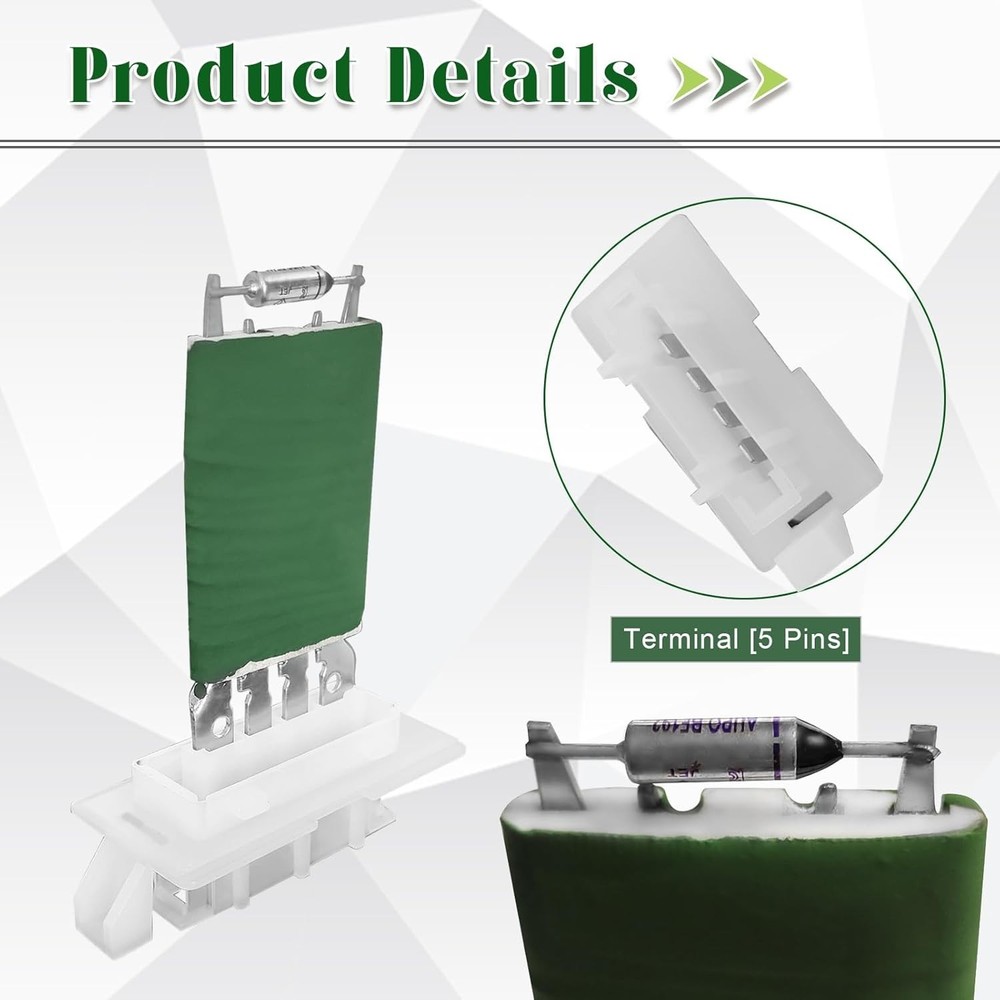 Robust Blower Motor Resistor for VW Beetle, R32, CC - Upgrade A/C Performance