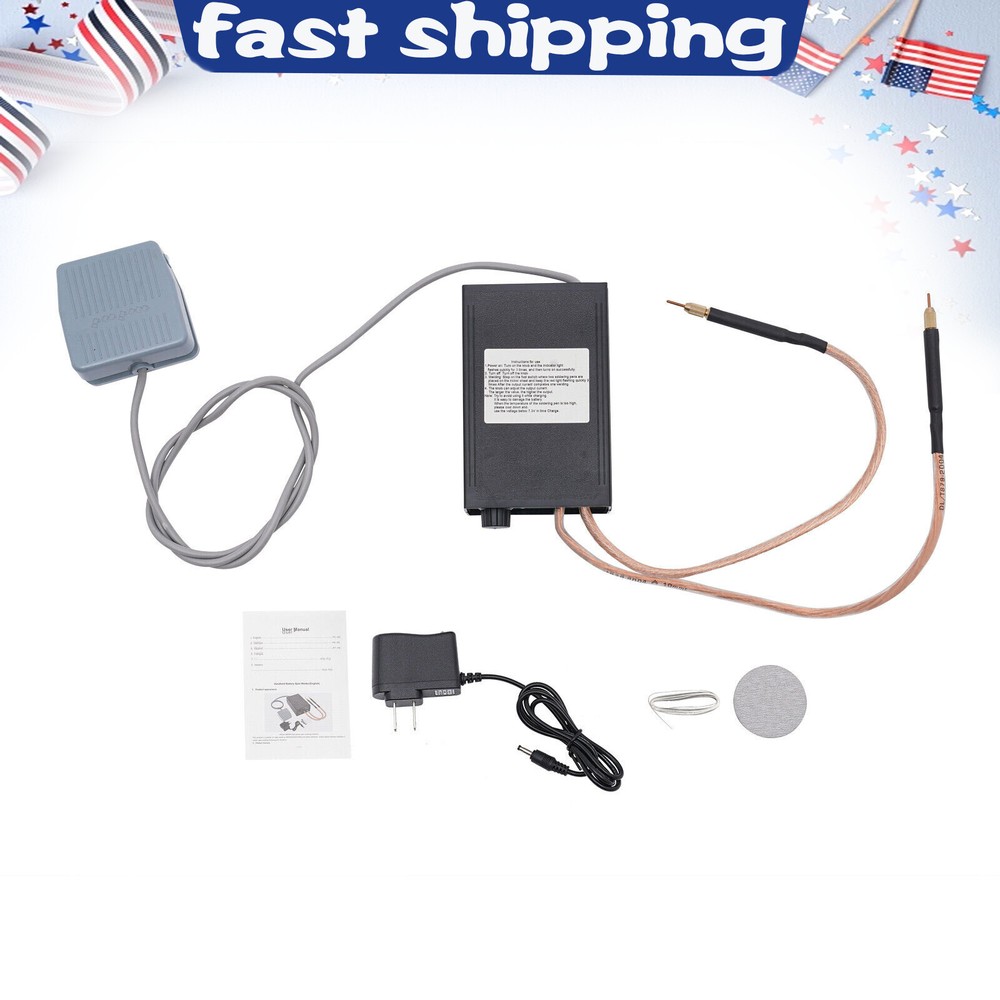 Welding Machine with Pedal Switch 8000W Double Pulse Spot Welding Machine