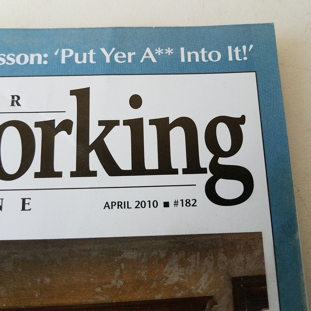 Popular Woodworking Magazine April 2010 #182