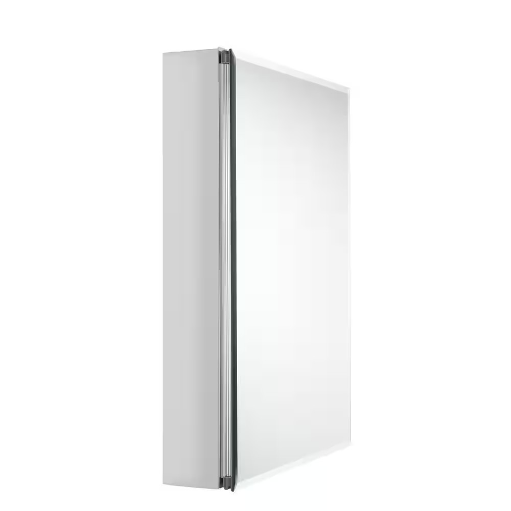 20 In. W X 26 In. H Rectangular Medicine Cabinet with Mirror
