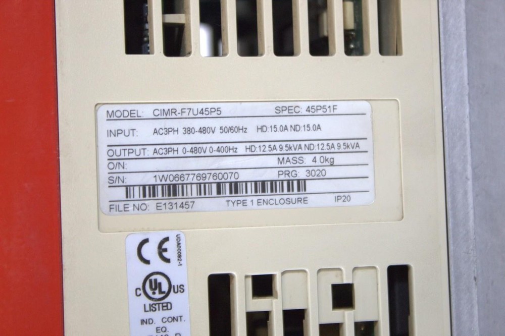 Magnetek Impulse G+ Series 3 Adjustable Frequency Vector Crane Controls