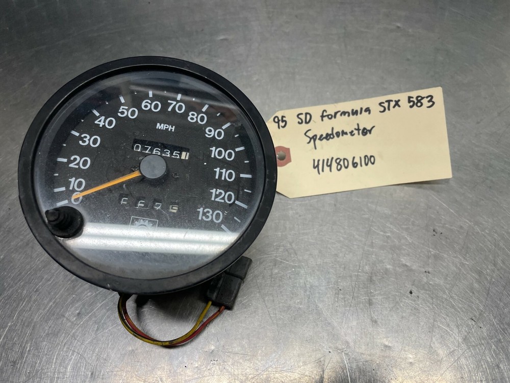 1995 SKI-DOO FORMULA STX 583 SPEEDOMETER 414806100 t197