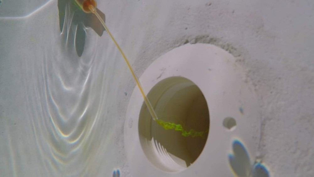 Pool Dye Leak Detection Kit | Fluorescent Yellow Syringe &