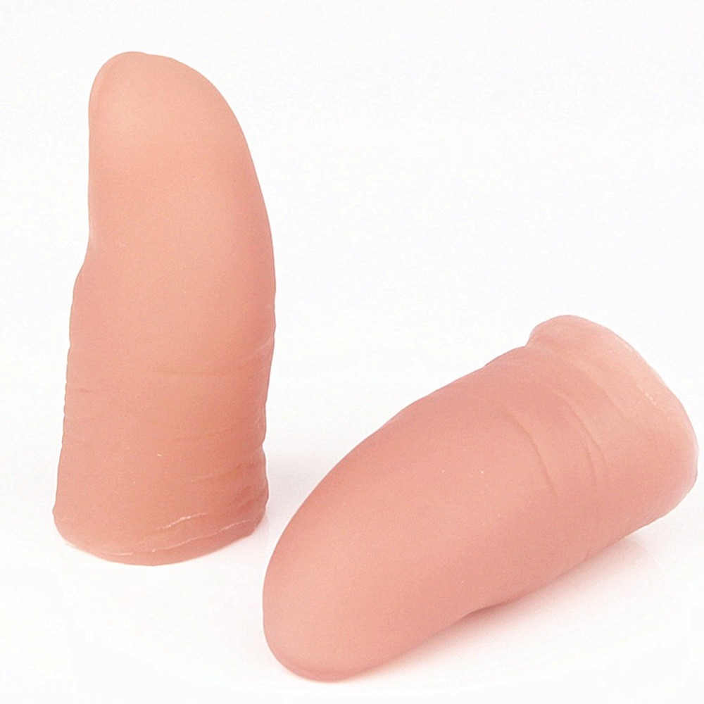 10Pcs False Finger Support Fingertip Protector Silk Thumb Finger