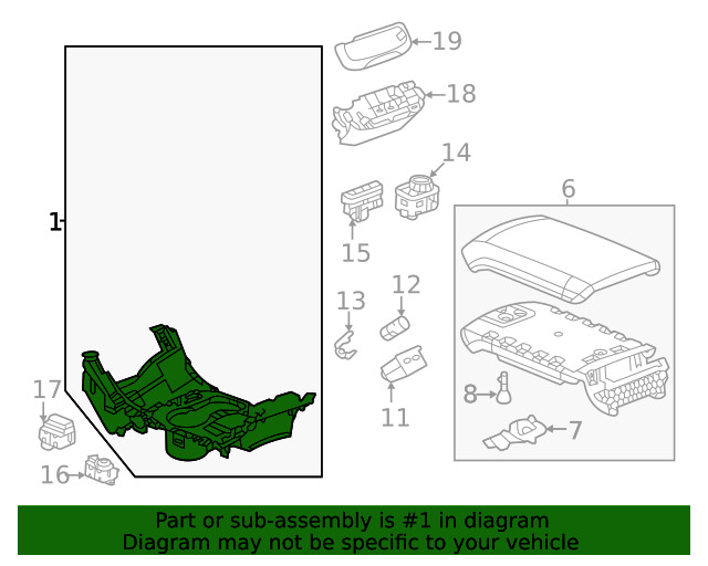 Genuine GM Trim Plate 84878380