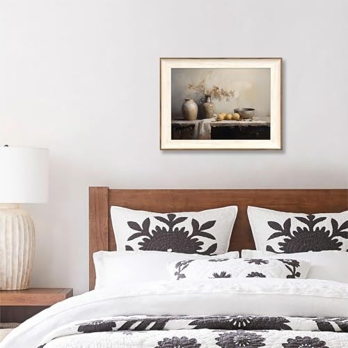 Framed Kitchen Wall Art Prints, Rustic Kitchen 16"L x 12"W Still Life
