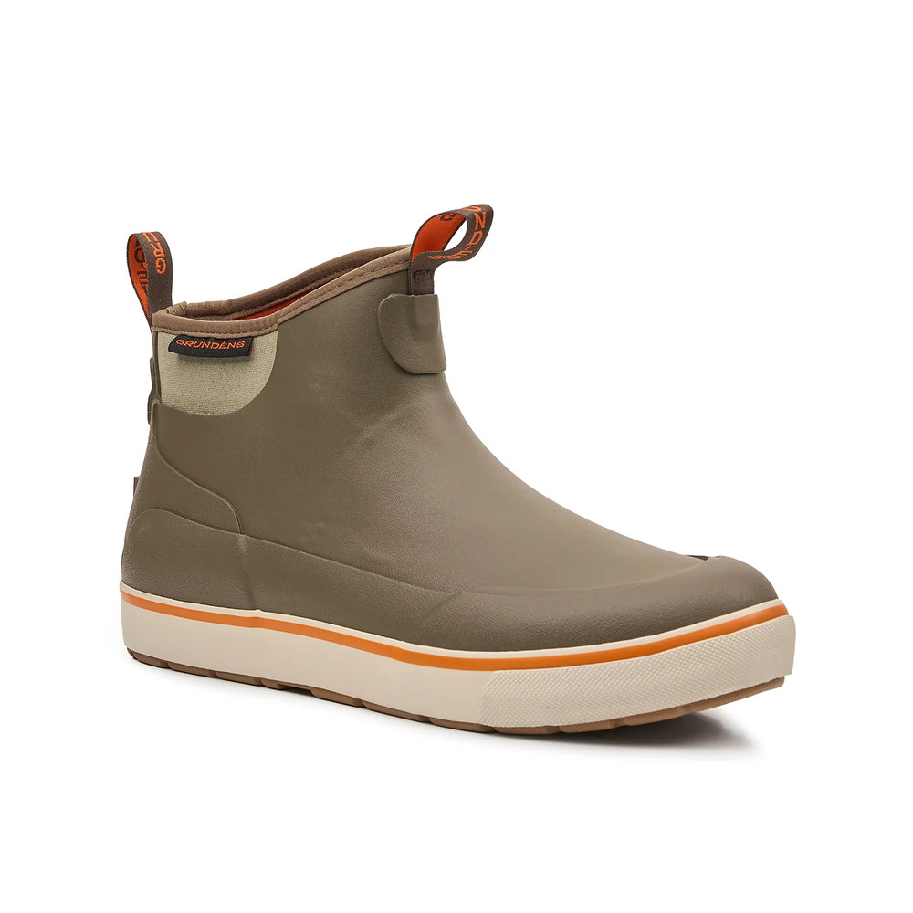 Grundens Deck Boss Ankle Boot - Otter - Size 9 Men