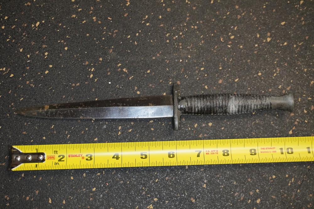 Vintage Stiletto Fighting Knife Dagger