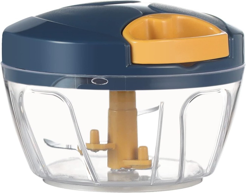 Ourokhome Manual Food Processor Vegetable Chopper, Portable Hand Pull String Gar