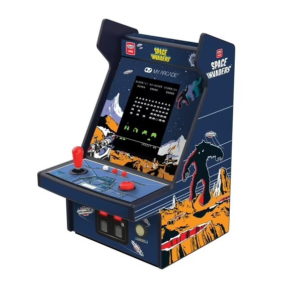 My Arcade Micro Player Pro Space Invaders Portable Arcade Game System