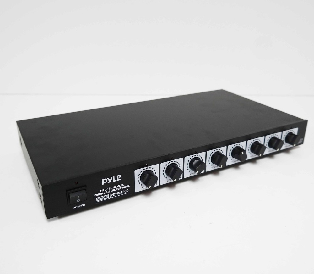 Pyle PDWM8300 8-Channel Wireless Microphone System ISSUE
