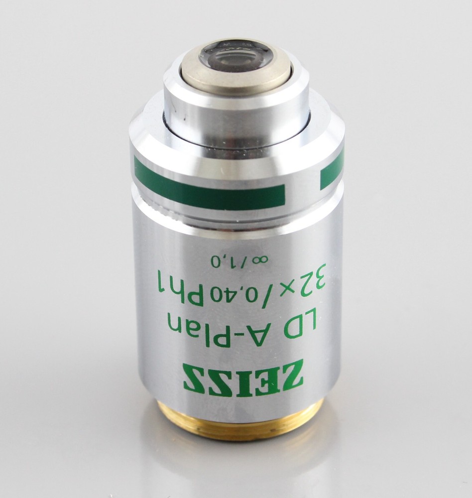 Zeiss LD A-Plan 32x 0.40 Ph1 Phase Contrast 1006-593 Microscope Objective