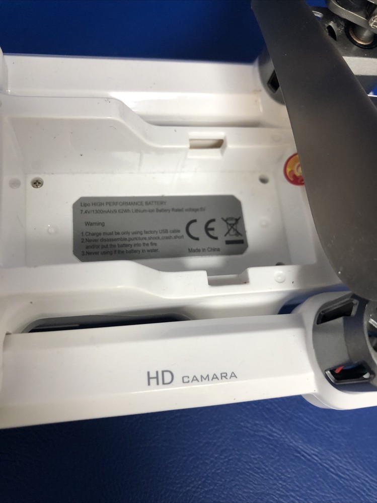 Protocol Explorer GPSWi-Fi Folding Drone/ UNTESTED AS IS / SEE PHOTOS