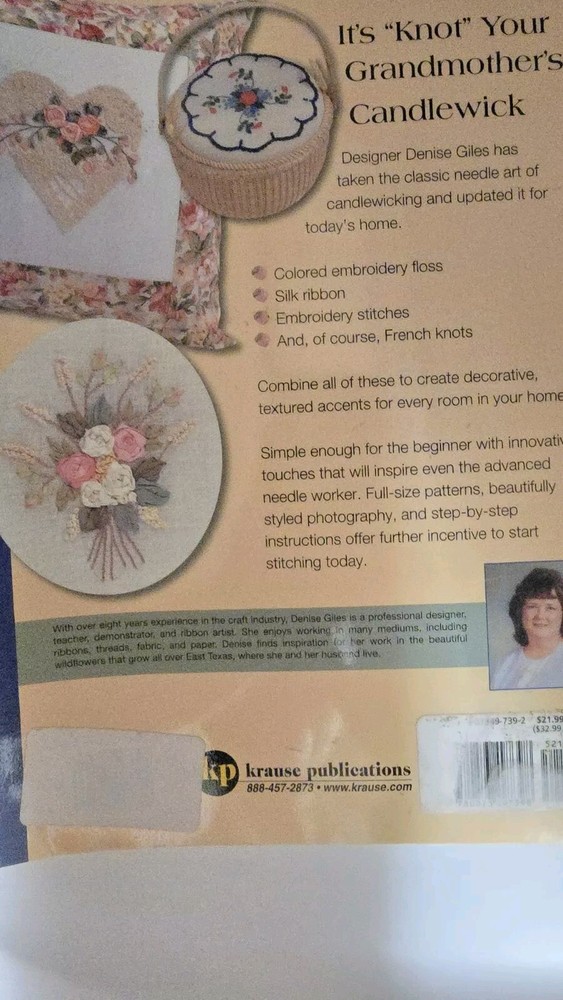 Contemporary Candlewick EMBROIDERY